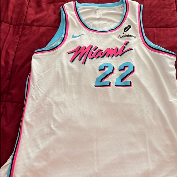 Jimmy Butler Miami Heat Nike Unisex 2024/25 Swingman Player Jersey City Edition - Picture 2 of 6